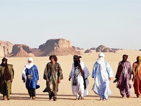 Mali's Tinariwen, masters of desert blues, perform three shows at the Edmonton Folk Music Festival this weekend.