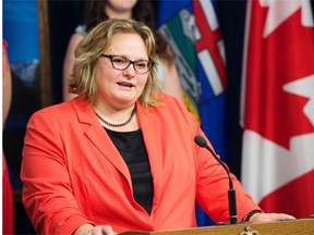 Media stories at the time reporting that $75 million was being reinstituted were never corrected by the government. Alberta Health Minister Sarah Hoffman even tweeted a link to a Journal story published July 8. Edmonton Journal/FILE