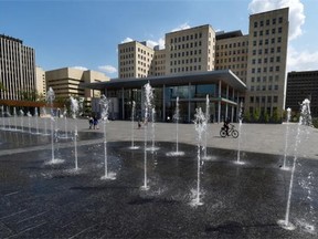 The newly renovated Federal Building on the Legislature Grounds in Edmonton