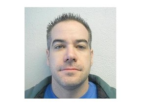 The Edmonton Police Service is issuing a warning about Sean Luther Reaugh, 36, who was released from the Stony Mountain Institution in Winnipeg on July 10 after completing a six-year sentence for manslaughter, robbery and conspiracy to commit trafficking in narcotics.
