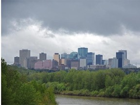 Environment Canada is warning of moderate to heavy rain for Edmonton, St. Albert and Sherwood Park. The weather statement, issued Thursday morning, calls for as much as 60 millimetres of rain to fall in some regions in central Alberta between Thursday night and Friday evening.