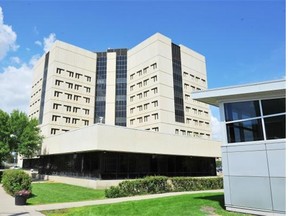 The old remand centre in downtown Edmonton.