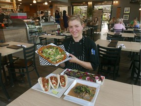 Chef Kathryn Mitchell at Branches Fresh Food Experience restaurant in Sherwood Park, Alberta