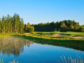 Trestle Creek’s new Creekside Nine, including hole No. 4, was designed to mesh with the spacious course’s natural features.