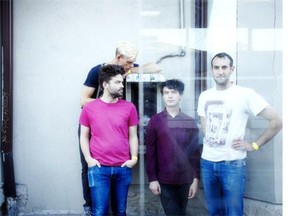 Viet Cong, a post-punk band from Calgary.