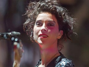 St. Vincent  closed out the opening day of the Interstellar Rodeo at Hawrelak Park.