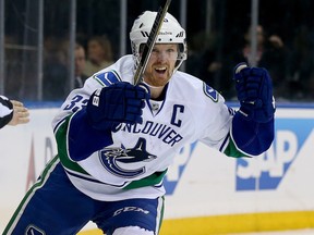 Vancouver Canucks captain Henrik Sedin.