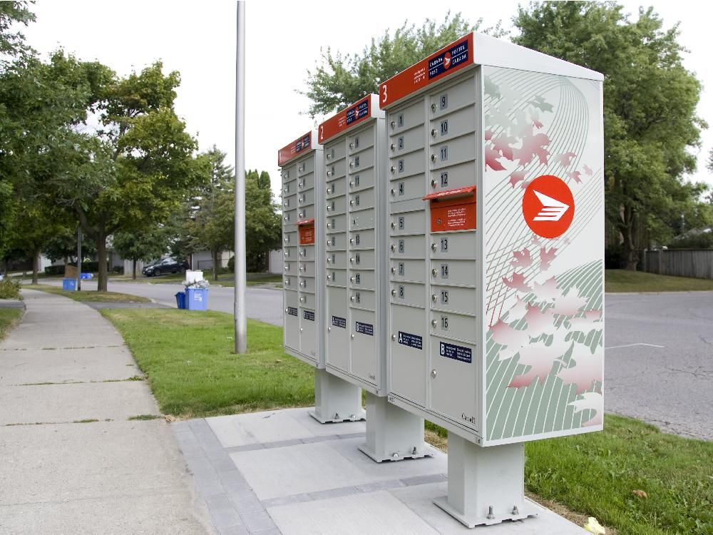 Door To Door No More Thousands Of Edmonton Residents Get New Community Mailboxes National Post
