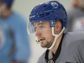 Russian winger Anton Slepyshev is back at Oilers camp this season, more comfortable with the NHL game as well as the English language.