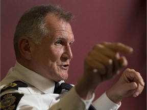 Edmonton Police Chief Rod Knecht sees a connection between the decline in the oilpatch and the increased number of calls to police.
