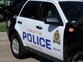 Edmonton Police Service vehicle.