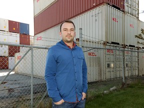 Boris Javorski is an Edmonton entrepreneur who is having a new hotel built in Bruderheim constructed almost entirely from shipping containers.
