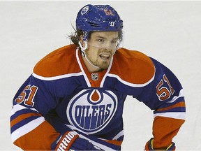 Edmonton Oilers forward Anton Lander.