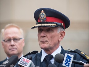 Edmonton police Chief, Rod Knecht.