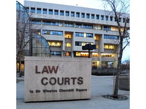 The Law Courts building n Edmonton