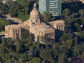 The Alberta Legislature building