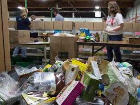 The number of people helped by the Edmonton Food Bank has risen sharply since 2013.