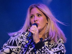 Ellie Goulding performs Saturday during Sonic Boom Music Festival at Borden Park in Edmonton on September 5, 2015.