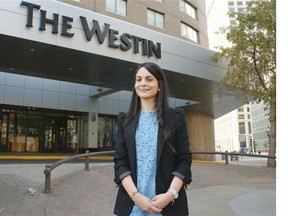 Khedija Hentati authored a report on the hotel industry in downtown Edmonton for the Downtown Business Association. It predicts demand will grow for rooms in the core.