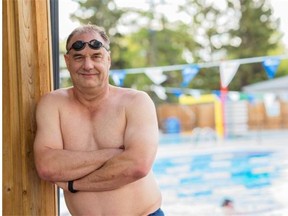 Leduc swimmer Wayne Strach, 60, recently became the oldest Canadian to swim the English Channel.