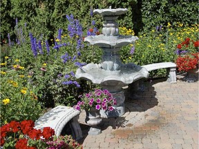 Linda Bodo's yard earned her first place in the Grand Challenge category at the 2015 Edmonton Horticultural Society Garden Competition.