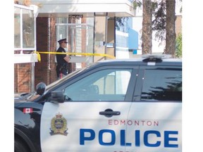 A veteran Edmonton homicide investigator says the slaying of a woman at this Central McDougall apartment was one of the most horrific murder scenes he’s ever seen. Nadine Skow has been identified as the city’s 13th homicide victim and her ex-boyfriend has been charged.