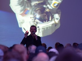 Canadian Astronaut Col. Chris Hadfield one the main event speakers returns to the Jasper Dark Sky Festival.