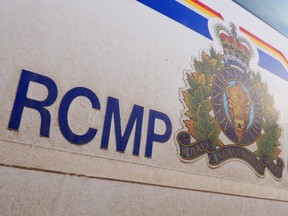 RCMP are searching for the person who shot a 33-year-old man Thursday near Sylvan Lake.