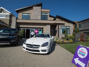 The Mighty Millions Lottery showhome, located in Jagare Ridge in southwest Edmonton, measures 5,000 square feet.