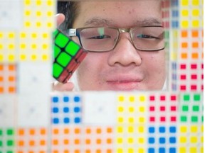 Theodore Chow is a 19-year-old "speedcuber," meaning he can solve Rubik's-type cubes very quickly. He'll be competing in Edmonton's second speedcubing competition this Saturday.