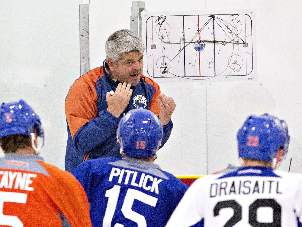 Cult of Hockey Rather than cutting players, Todd McLellan splits his entire Edmonton Oilers