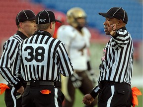CFL officials are taking heat for many of their calls this year.
