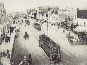 Edmonton's first traffic laws were first proposed in 1909 because of congestion along Jasper Ave.1