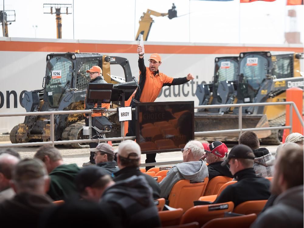 Nearrecord numbers of bidders at Ritchie Bros. Edmonton auction