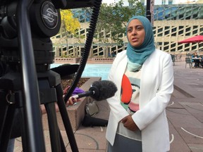 City project engineer Howaida Hassan says filling out the household transportation survey will give the city critical information to plan LRT, roads and other infrastructure.