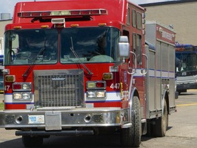 Edmonton fire truck.