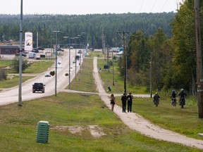 A well blowout was reported west of Fox Creek on Monday, Sept. 21, 2015