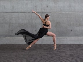 Citie Ballet dancer Keira Keglowitsch, who is part of the company's show Enigma, running Friday -Sunday at Timms Centre for the Arts.