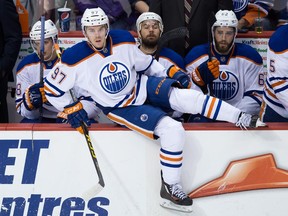 Connor McDavid (97) and the Edmonton OIlers will play their first home game on Thursday, Oct. 15 against the St. Louis Blues.