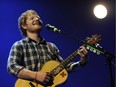 Ed Sheeran performs live at Rexall Place in Edmonton on Sunday, June 14, 2015.