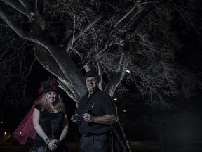 Rona Anderson and Ben Myckan make up the duo of Paranormal Explorers.