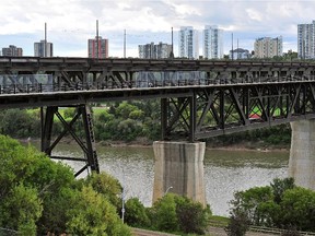 The High Level Bridge in Edmonton.