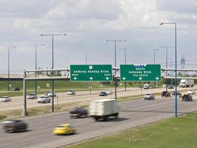 This June 3, 2014 file photo shows Gateway Boulevard near Ellerslie Road, the area which had the highest number of photo radar tickets in the previous two years.