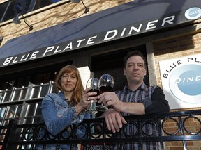 Rima DeVitt (left) and John Williams (right), owners of the Blue Plate Diner, the winner of the Edmonton Journal Readers' Choice for best brunch restaurant in Edmonton.