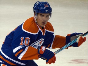 Edmonton Oilers forward Nail Yakupov.