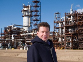 Tim Wiwchar, lead for the Quest Carbon Capture and Storage (CCS) project, at the Shell Scotford refinery near Fort Saskatchewan.
