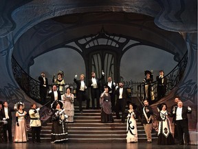 Edmonton Opera's production of The Merry Widow premieres Saturday, Oct. 24 at the Northern Alberta Jubilee Auditorium.
