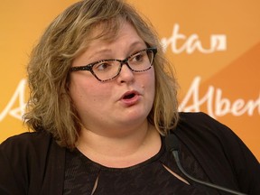 Alberta Health Minister Sarah Hoffman