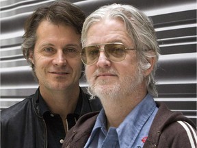 Jim Cuddy (left) and Greg Keelor of Blue Rodeo. The band will come to Edmonton for two dates in January, 2016.