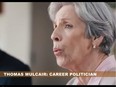 This is a framegrab from a video of an anti-Mulcair election advertisement posted by the Conservative Party of Canada.